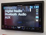 Pioneer AVH-X5500BHS 2 DIN 7  LCD / DVD HD Radio Receiver with MixTrax, AppRadio Mode and Bluetooth SiriusXM Ready