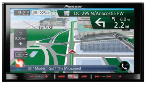 Pioneer AVIC-Z150BH 2 DIN 7  LCD / DVD HD Radio Navigation Receiver with MixTrax, AppRadio Mode and Bluetooth SiriusXM Ready