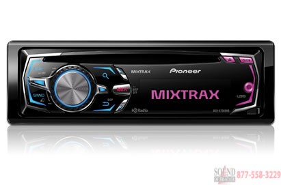Pioneer DEH-X7500HD Full Dot LCD CD / MP3 HD Radio Receiver with MixTrax