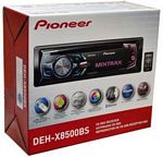 Pioneer DEH-X8500BH Full Dot LCD CD / MP3 HD Radio Receiver with MixTrax and Bluetooth