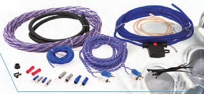 Power Acoustik AKIT-8 8-Gauge 1000 Watt Amplifier Installation Kit