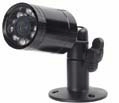 Power Acoustik CCD-3  1/3 Inch CCD 1 LUX Low Light Bullet Style Color Camera with LED Illumination