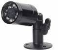 Power Acoustik CCD-3  1/3 Inch CCD 1 LUX Low Light Bullet Style Color Camera with LED Illumination