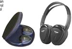 Power Acoustik HP-900S Swivel Ear Pad 2-Ch RF 900MHz Wireless Headphone