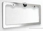 Power Acoustik LP-1CA Chrome License Plate Frame with .5 Lux Camera and Proximity Sensors