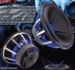 Power Acoustik MOFO-154X 15 Inch MOFO X Cast Frame 3000W Dual 4 Ohm Competition Subwoofer
