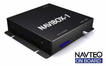 Power Acoustik NAVIBOX-1 Plug-n-play small Navigation Box module works with compatible head units by touch screen control
