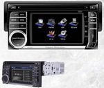 Power Acoustik PD-450 Single DIN 4.5 Inch Touch Screen LCD/DVD AV Receiver with USB/SD