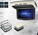 Power Acoustik PMD-115CM 11.2 Inch Ceiling Mount LCD/DVD with USB/SD/MP3/MP4/DivX Beige/Black/Grey