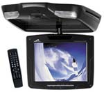 Power Acoustik PMD-83CM 8 Inch Ceiling Mount Flip Down Monitor with DVD Player DM-8301CM