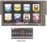 Fareneheit TID-702NR 7 Single DIN Touch Screen DVD/LCD with USB Mini, SD Card Slot Nav Ready