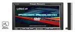 Farenheit TID-725NR 7 Wide Touch Screen Double-din In-Dash Motorized TFT Monitor/DVD/AM/FM, Navigation Ready