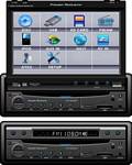 Farenheit TID-894NR 7 Wide Touch Screen In-Dash Fully Motorized TFT Monitor/DVD/AM/FM Navigation Ready