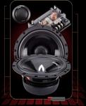 Precision Power A2.65C Art 6.5 Inch 2 Way 4 Ohm 130 Watt Component Set