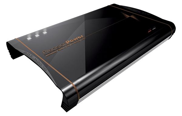 Precision Power BK1300.1D Black Ice 1300 RMS @ 1 Ohm Class D Mono Subwoofer Amplifier