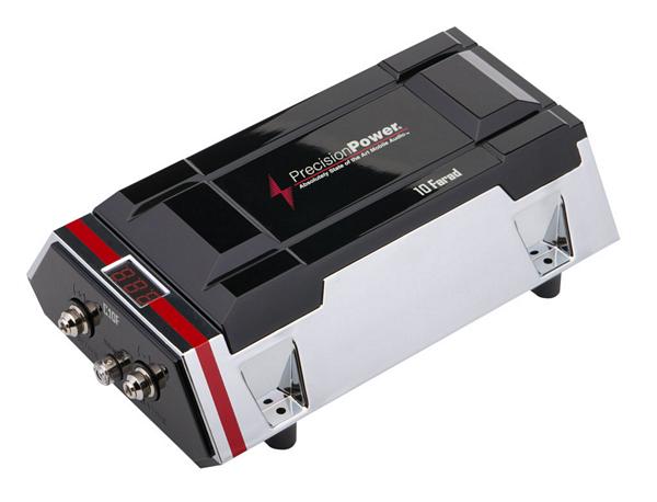 Precision Power C.10F 8 Farad 24 volt DC Hybrid Capacitor with Digital Voltage meter