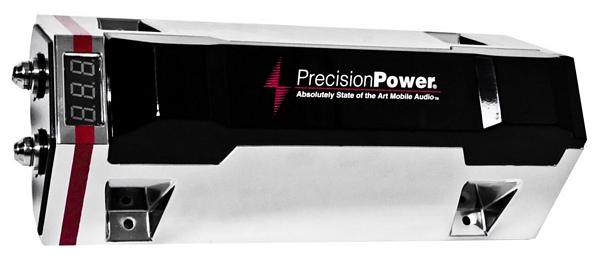 Precision Power C.3F 3 Farad 24 volt DC Capacitor with Volt Meter