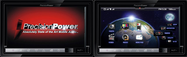 Precision Power P-771NX Double Din INGENIX 7 LCD Touch Screen w/PIP Source Unit 800mhz. CPU w/ Navigation WIN CE 6.0, Bluetooth