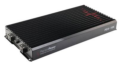 Precision Power PDX-10K 10,000 RMS @ .5 Ohm Class D Competition / DB Drag Mono Subwoofer Amplifier
