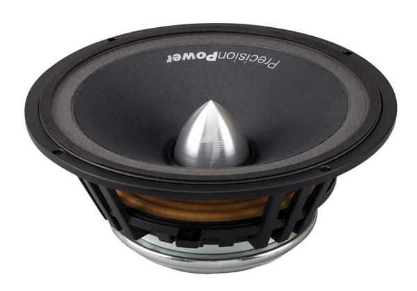 Precision Power PM.65NEO Pro 6.5 Inch 3 Ohm 120 Watts Neodymium Magnet Midrange Speaker Each