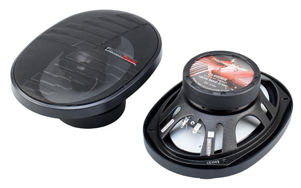 Precision Power S.693 Sedona 6 x 9 Inch 3 way 4 Ohm 80 RMS Carbon Injected Coaxial Speakers