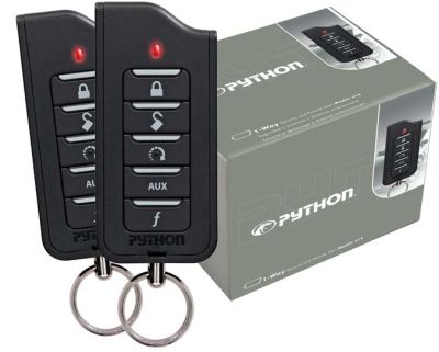 Python 514 Security / Alarm and Remote Start System with dual 5-button SuperCode Remotes 5104P
