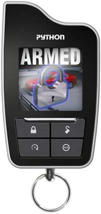 Python 1091 Responder HD SEC/RS with 2 Way Color Remote , 1 way companion with SST Technology 5902P