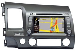 ROSEN HONDA CIVIC OEM 7 Inch LCD/DVD/Navigation Receiver with USB/SD/iPod