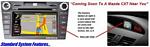 ROSEN 2010-11 MAZDA CX-7 OEM 7 Inch LCD/DVD/iGo Primo Navigation Receiver with USB/SD/iPod