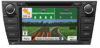 ROSEN 2010-11 Toyota PRIUS OEM 7 Inch LCD/DVD/iGo Primo Navigation Receiver with USB/SD/iPod