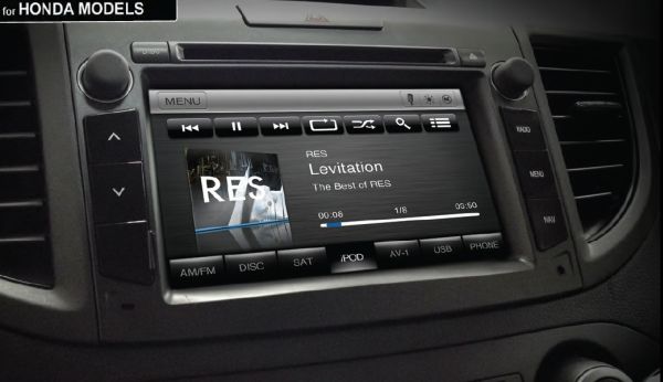 Rosen PU-CRV09-US 2007-2011 Honda CRV OEM 2 DIN 7 Inch LCD / Navigation / DVD Receiver