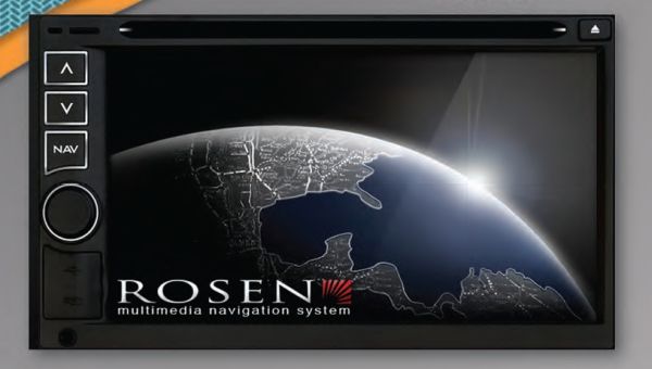 Rosen PR-UN1170-US PIRANHA Universal 2 DIN 7 Inch LCD / Navigation / DVD Receiver