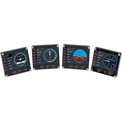 Saitek PZ46 3.5 Inch Color LCD Pro Flight Instrument Panel 
