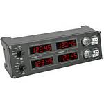 Saitek PZ69 Pro Flight Radio Panel for COM1 / COM2 / NAV1 / NAV2 / DME / ADF / XPDR Functions for Microsoft Flight Simulator X or 2004