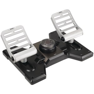 Saitek PC Pro Flight Combat Die-Cast Alloy Rudder Pedals SCB432020002/02/1