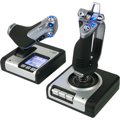Saitek PS28 X52 Advanced PC Flight Control System
