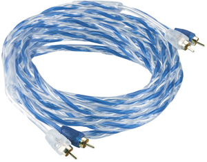 SCOSCHE A17G2BL G2 Audio RCA Interconnect Cable (17 ft)
