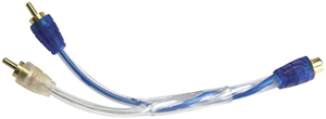 SCOSCHE AFMMYG2BL Y-Connector (1-Female to 2-Male)