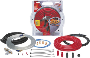 SCOSCHE AKPA41 4-Gauge, 800-Watt Single Amplifier Wiring Kit