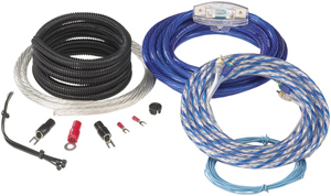 SCOSCHE AKPA41BL 4-Gauge Single Amplifier Wiring Kit