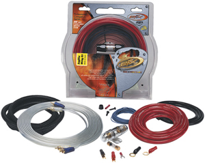 SCOSCHE AKPA8 8-gauge, 300-Watt, Single Amplifier Wiring Kit