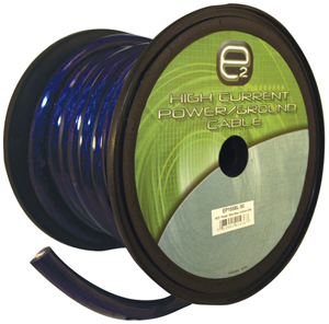 SCOSCHE EP155BL-50 50', 15.5mm Blue Hex Power Wire