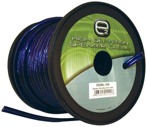 SCOSCHE ES5BL-100 100-Ft, 5mm Blue Speaker Wire