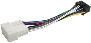 SCOSCHE SMGM02PIO1603B Direct-Connection Harness (for 1988 & up General Motors to 2003 Pioneer 16-Pin connection)