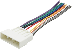 SCOSCHE HA02B Wiring Harness for 1986-1997 Honda/Acura