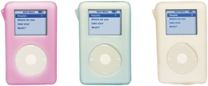 SCOSCHE IVSLT3 3-Pk iPod Video Skins (Light Colors)