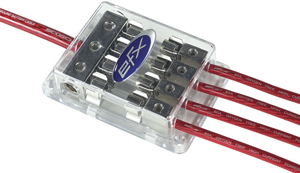 SCOSCHE P48FDI Fused Distribution Block (4-8 Gauge Output)