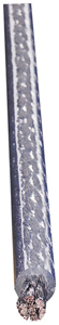 SCOSCHE P4CC125 Power EFX-2 4-Gauge Power Cable (Clear With Silver Strands)