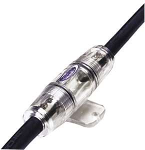 SCOSCHE P8FHI Platinum-Plated AGU In-Line Fuse Holder