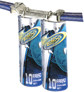 SCOSCHE PSCLI Power Stiffening Capacitor Platinum Bar Link System (Iced Platinum Links)